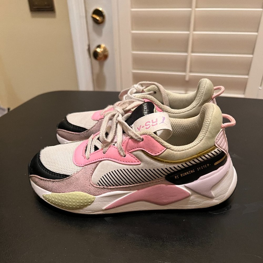 Puma Rs-X bouquet lace up sneakers size 2.5 - Picture 3 of 14